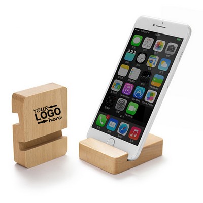 Solid Wood Phone Holder