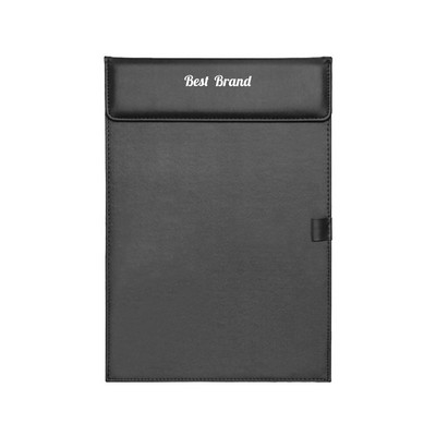 A4 PU Leather File Clipboard Magnetic Folder