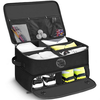 Expandable Golf Trunk Organizer for Easy Storage and Access