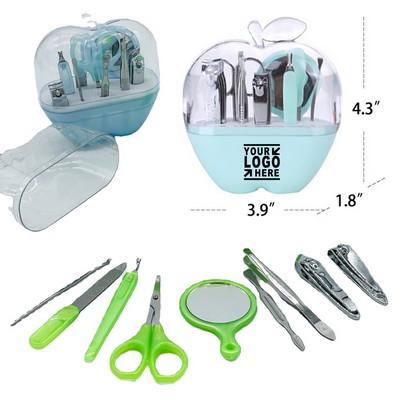 9 Piece Nail Clipper and Manicure Kit