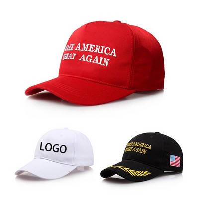 2024 Election Custom USA Flag Adjustable Baseball Cap