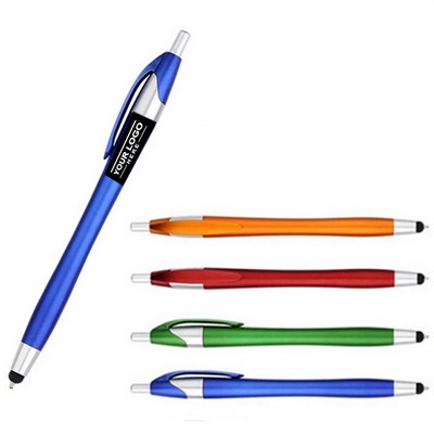 Touch Screen Stylus and Ballpoint Pen Combo