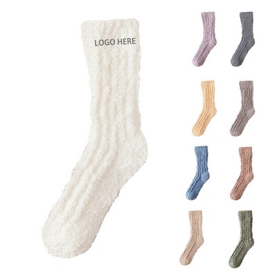 Winter Thickened Coral Velvet Socks