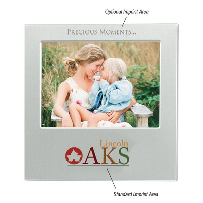 Aluminum Picture Photo Frame Holds 4" X 6" Photograph