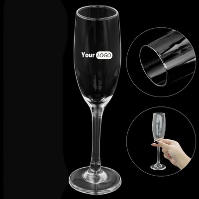 Custom Champagne Flute 6.5 oz