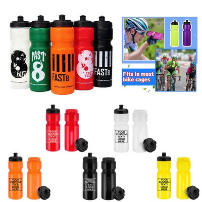 Portable Squeeze Sports Water Bottle