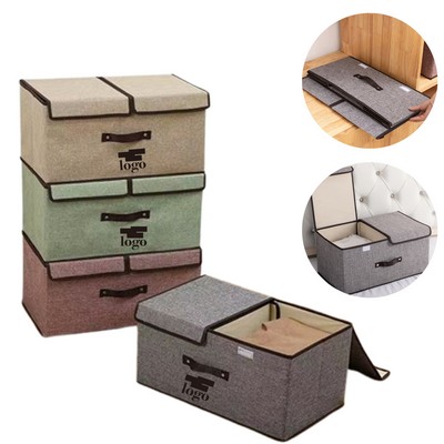 Dual Lid Folding Car Storage Box