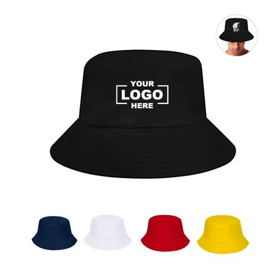 Unisex Cotton Polyester Bucket Hat