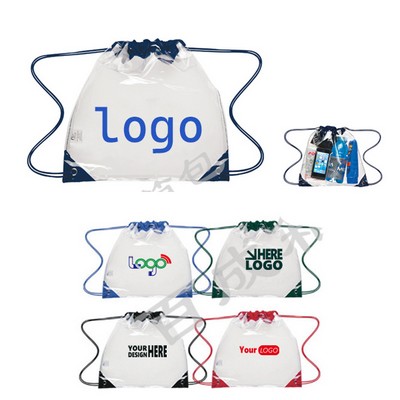 Clear Drawstring Backpack