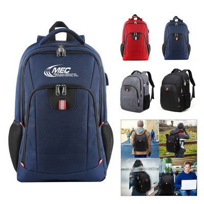 17 Inch Anti Theft Laptop Backpack