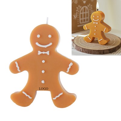 Gingerbread Man Scented Candle