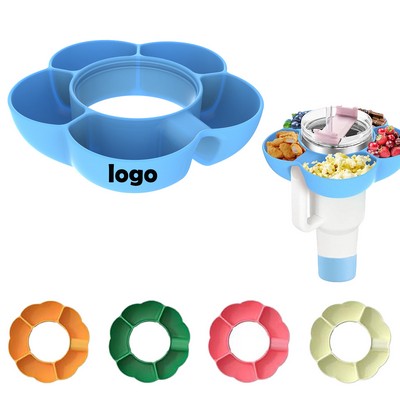 Silicone Tumbler Snack Tray