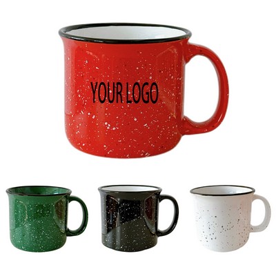 13Oz. Speckled Ceramic Mugs