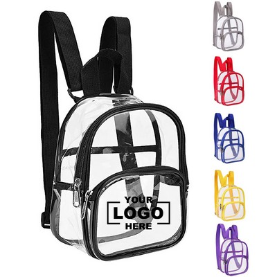 Clear Waterproof PVC Backpack for School or Travel