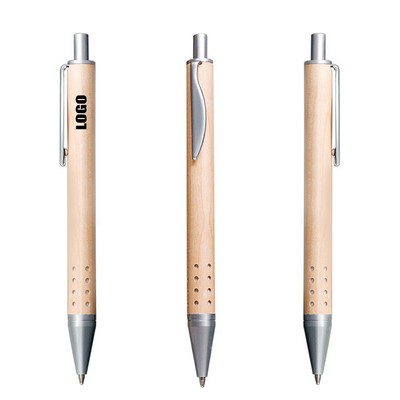 Nature Wooden Pen with Holes