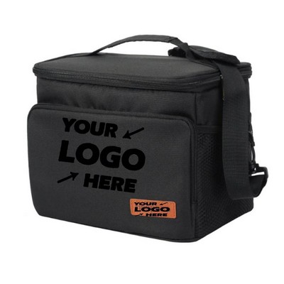 Insulated Lunch Cooler Bag With Shoulder Strap