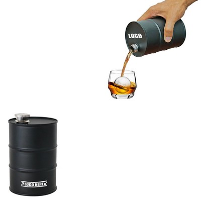 Barrel 25 Oz Stainless Flask