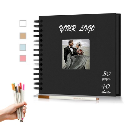 DIY Scrapbook Photo Album With Pen