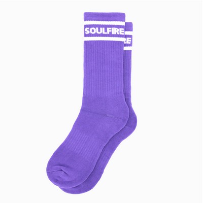 Woven Athletic Crew Socks (Athletic Socks)