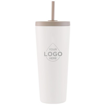 GROSCHE JASPER Insulated 23 oz Tumbler with Straw | Water Bottle | Straw Tumbler