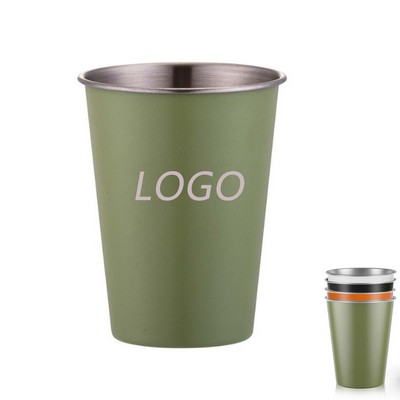 12 Oz Stainless Steel Cups