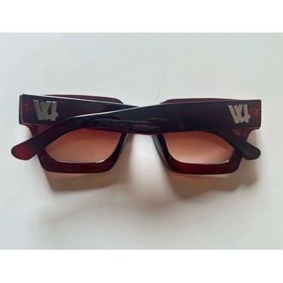 Square Red Sunglasses