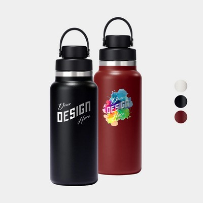 32 oz Hydro Flask® 2.0 Insulated Wide Mouth Water Bottle with Flex Chug Cap