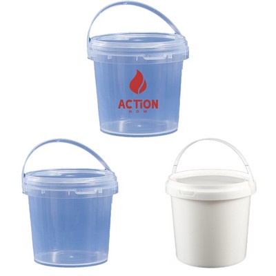 1L Round Plastic Bucket