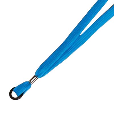 Plain Lanyard w/ Rubber O-Ring (19"x1")