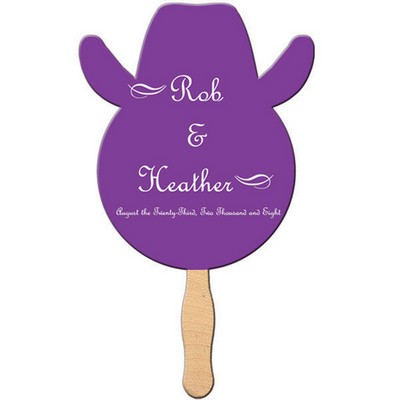 Cowboy Hand Fan