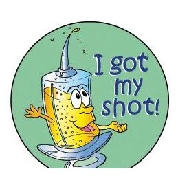 I Got My Shot! Sticker Roll