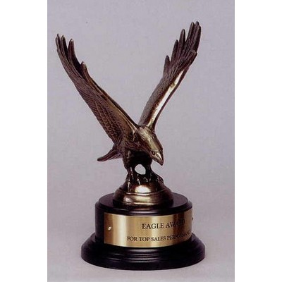 Antique Bronze Eagle Casting Award (9")