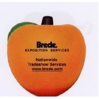 Food Fruit Series Peach Stress Reliever