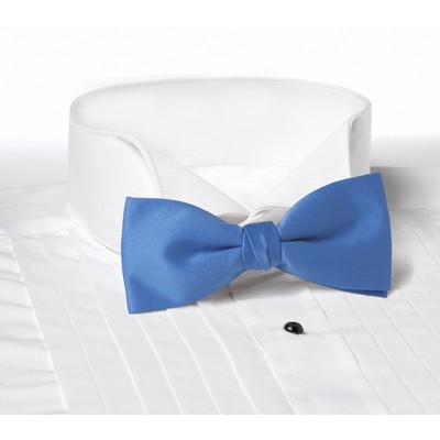 French Blue Clip-On Bow Tie