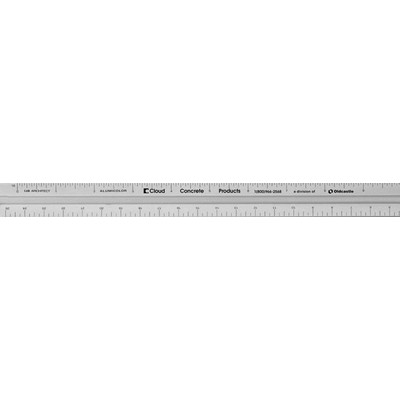 12" Left-to-Right "L2R" Architect Triangular Solid Scale - Aluminum