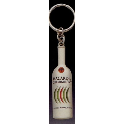 Zinc Die Cast Bottle Shaped Key Tag