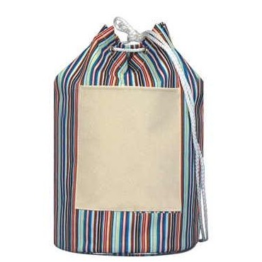 Striped Stuff & Go Duffle