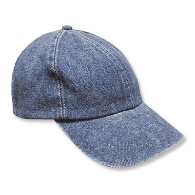 Stone Washed Denim Cap