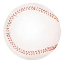 Rubber Bouncing Baseball (4 1/2")