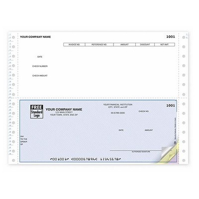 DacEasy® Compatible Accounts Payable Check (2 Part)