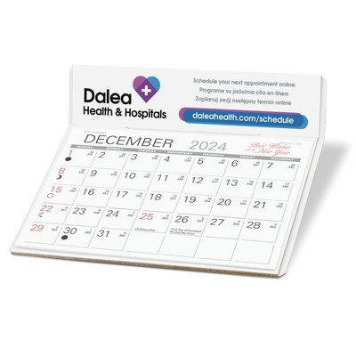 Charter 4-Color Desk Calendar