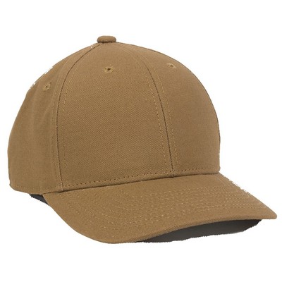 Washed Canvas Cap w/Solid Back