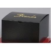 Tinted Gloss Black Tuck-It® One-Piece Folding Gift Box (10"x10"x6")