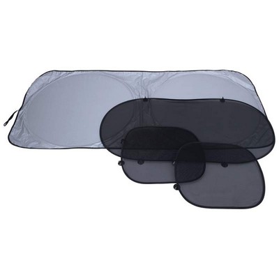 4-Piece Auto Window Sun Shade Set