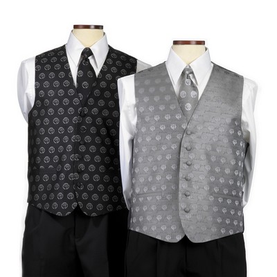 Men's Custom Woven Silk Vest (S-3XL)