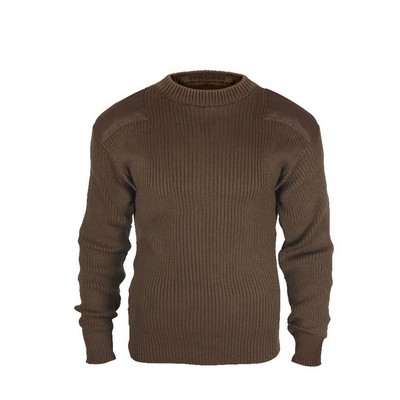 Gov't Type Brown Acrylic Commando Sweater (2XL)