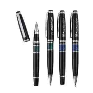 Seacoast Black Twist Action Ballpoint Pen