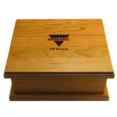 10.5" Wood Jewelry Box