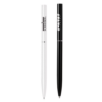 Simple Style Twist Action Aluminum Ballpoint Pen