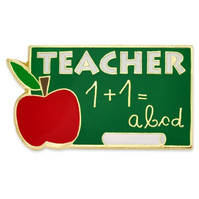 Teacher Chalkboard Pin